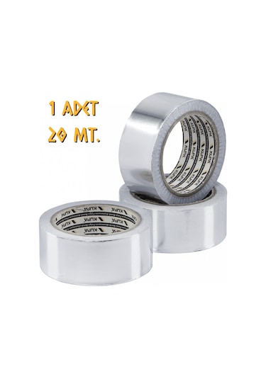 Kupa Aspiratör Boru Alüminyum Folyo Bant - 45 Mm X 20 Mt.