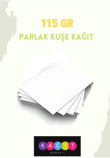 Çözüm Kağıt A4 Parlak Kuşe 115 Gr 250 Adet