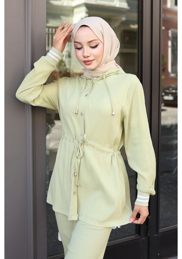 Ribana Detaylı Takım Mint Yeşili Mintyeşili Mint Yeşili