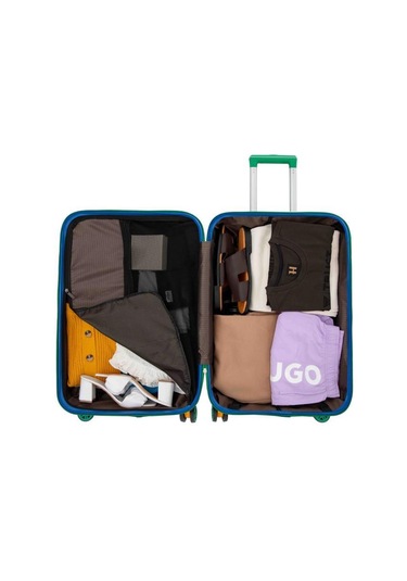 Kabin Boy %100 Polikarbon Valiz 4x2 Teker Gri 1089 Gri