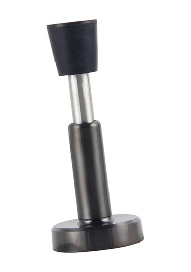 Pazly 2 Adet Yapışkanlı Kapı Durdurucu - Paslanmaz Çelik & Kauçuk Uçlu, Hidrolik Şok Emici Teknolojili, Küçük Boyutlu