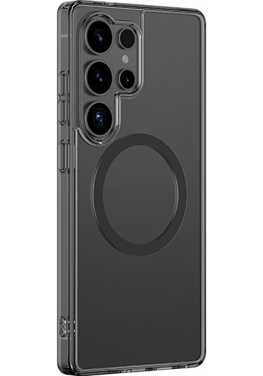 Galaxy Uyumlu S25 Ultra Kılıf Magsafe Uyumlu Amazingthing Minimal Serisi Kapak Titanyum-siyah