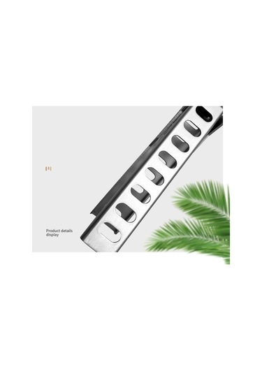 Xindoker Alüminyum Kapak Tutucu - Isıya Dayanıklı, Fırın Ve Tencere Taşıma Aracı 12.5x3 Cm Gümüş