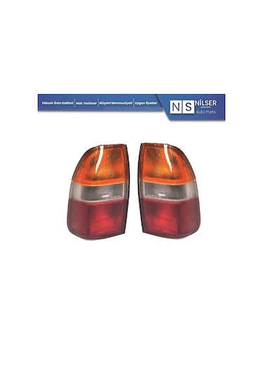 Mitsubishi L200 Stop Sağ-Sol Takım Kırmızı-Sarı 1999-2004 N11.13369