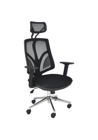 Kaya Ofis Jasper Yönetici - Çalışma Koltuğu Ofis Sandalyesi Siyah