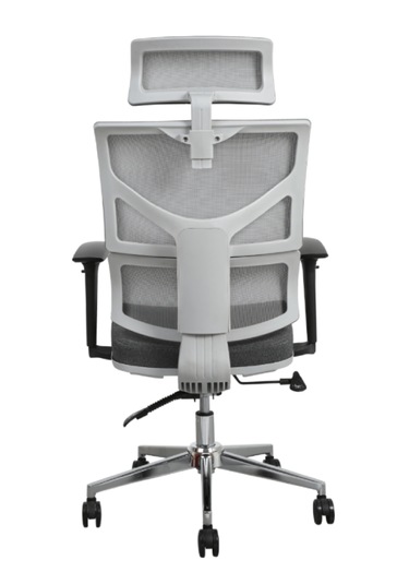 Hunt Mobilya Seman Siyah Fileli Ofis Yönetici Koltuğu Gri