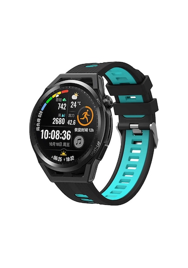 Galaxy Watch Active 2 40mm Krd-55 Uyumlu Mkst Kordon-beyaz-siyah