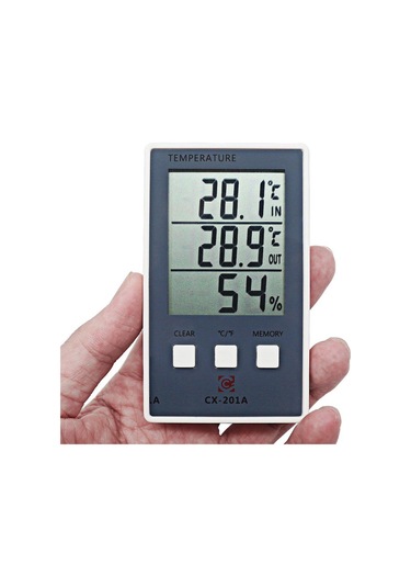 Yeni Lcd Dijital Kapalı Açık Termometre Kapalı Higrometre Sıcaklık Nem Ölçer