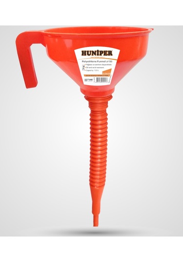 Huniper Plastik Huni Çelik Süzgeçli 1.6 Litre Küçük Huni