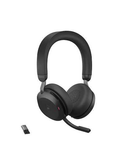 Jabra Evolve2 75 Usb-A Stereo MS Teams Siyah Kablosuz Kulaklık