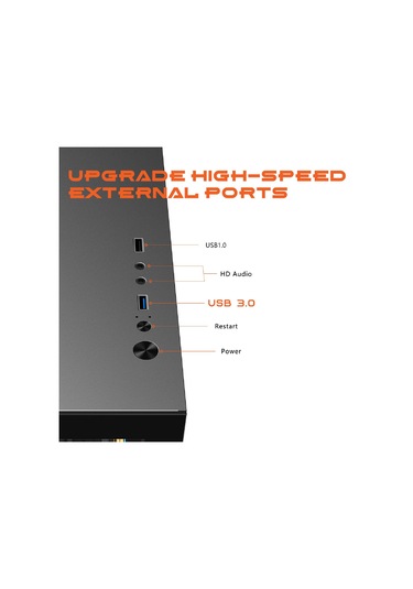 Gameagle Tornado Bilgisayar Kasası + 750w + 80 Power + 240 Mm Sıvı Soğutma Siyah
