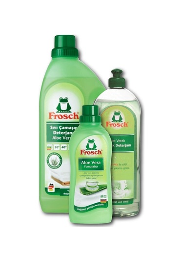 Frosch Aloe Veralı Çamaşır Yıkama Paketi 3'lü Set