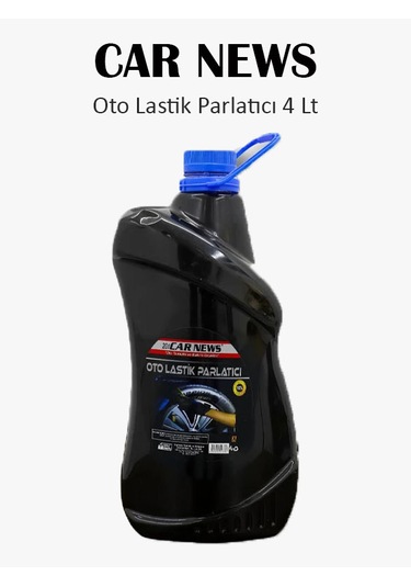 Car News Oto Lastik Parlatıcı 4 Lt Ve Oto Yıkama Süngeri