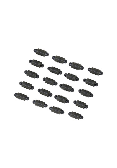 Kangvka 20 Adet Sahte Balık Yemi Bağlayıcıları - Plastik Malzeme, Dayanıklı, Tüm Balık İpi Tipleri İçin Uygun, Kaymamaz, Taşınması Kolay