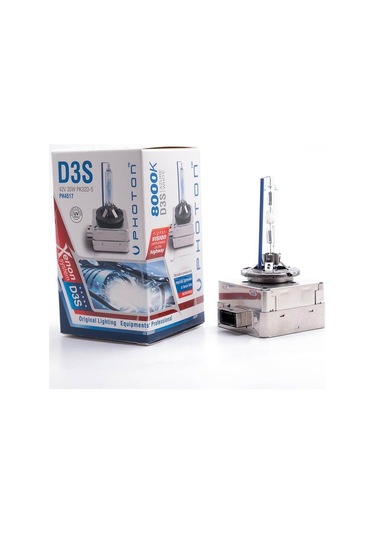 D3S 8000K Azure White Ampul