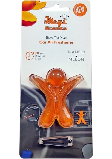 Meys Bow Tie Man Havalandırma Koku Mango&melon Turuncu