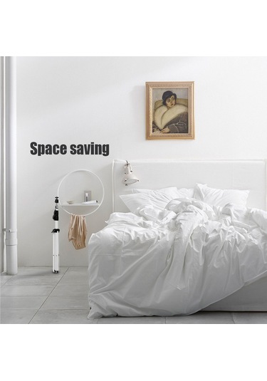 Neevoyu Wanbo Projeksiyon İçin Evrensel Ayarlanabilir Tripod: 3 Bölüm, 30-170cm Yükseklik, 360 Görünüm Açısı, Beyaz Spcc Çelik