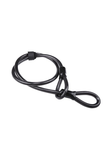 Ranyeek 115 Cm Esnek Çelik Bisiklet Kablosu - Güçlü Pvc Kaplama, Çift Halka Tasarımı İle Bisiklet Ve Motosiklet Kilitleme İçin İdeal Çok Renkli