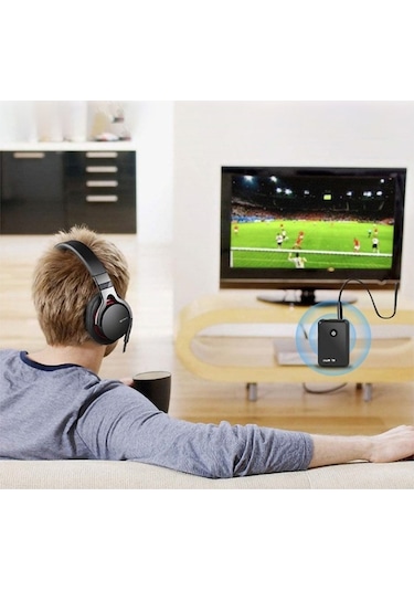 Ebitda Ypf-03 Bluetooth 4.2 Kablosuz Ses Adaptörü 3.5 Mm Verici Alıcı Tv Mp3 İçin Uygun