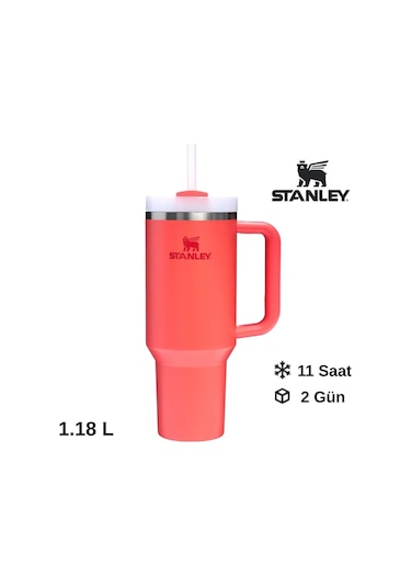 Stanley Quencher H2.o Flowstate Tumbler Pipetli Termos 1.18l Pipetli Matara Çok Renkli