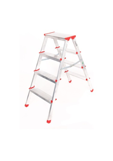 Alüminyum Çift Çıkışlı 4 Basamaklı Merdiven 91 Cm Accm.02