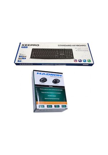 Ps2 Girişli Klavye Mouse Set Eski Yuvarlak Tip Ps2 Mouse Klavye Seti Optik