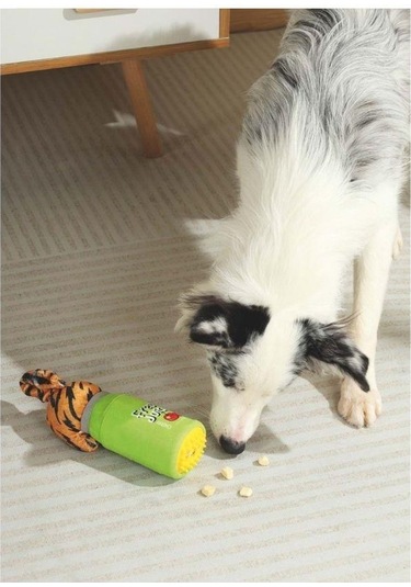 M-pets Ozzy Snack Attack Ödül Hazneli Peluş Köpek Oyuncağı