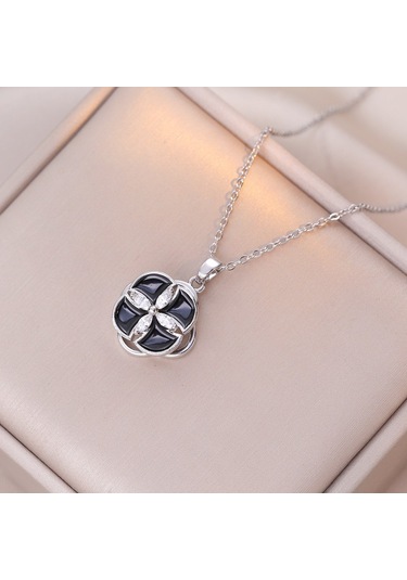 Bayan Kolye: Moda Estetiği Titanyum Çelik Kolye No.212 Çok REnkli