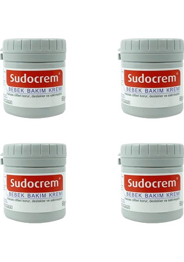 Sudocrem Bebek Bakım Kremi 60 gr 4 Adet