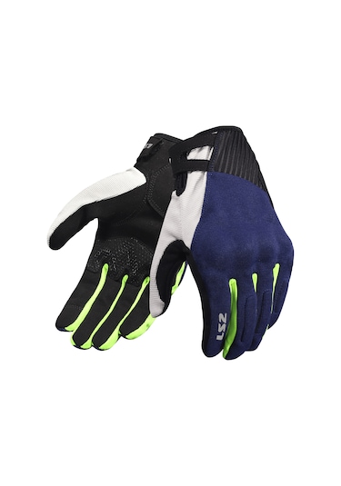 Ls2 Dart 2 Evo Eldiven Mavi-neon Sarı