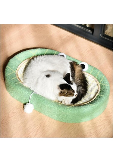 Homyl Kedi Scratcher Şezlong İnteraktif Oyuncak Topu Kanepe