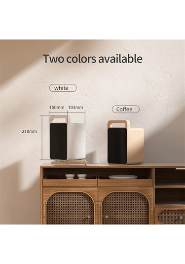 Jialan 900 W Taşınabilir Masaüstü Elektrikli Isıtıcı