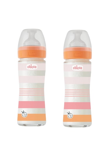 Chicco Wellbeing Cam Biberon 240 Ml - Yavaş Akış 2 Adet