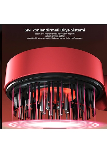 Venandin Luniva Titreşimli Masaj Tarağı Saç Tarağı
