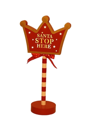 Hyt Ahşap Noel Penceresi Masa Üstü Atmosfer Led Renkli Işıklar Noel Sokak Tabelası Stop Dekoratif Işıklar