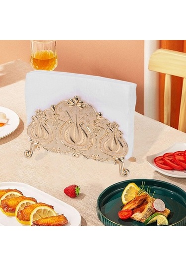 Trendooze Peçetelik Mutfak Masaüstü Ev Için Sade Modern Stil B Diğer