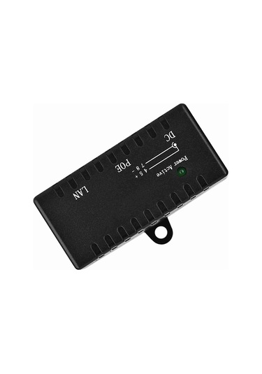 Lemestar Siyah Abs Poe Ayırıcı - 10/100 Mbps Hız, Ap İçin Güç Kaynağı Çözümü, Rj45 Arayüzlü, Dayanıklı Ve Kullanımı Kolay