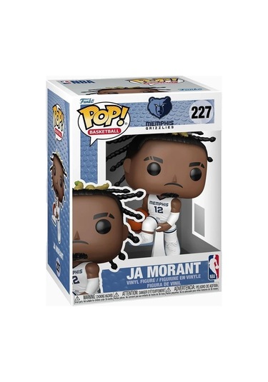 Funko Pop Nba Ja Morant Grizzlies Koleksiyon Figürü 9,5 Cm Karakter Figürü