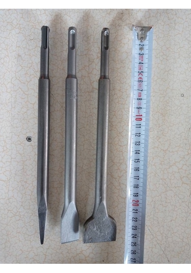 SDS PLUS 3 LÜ MURÇ KESKİ UÇ SETİ BETON İÇİN