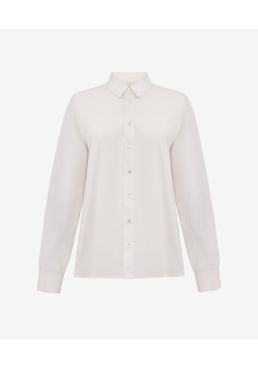 Yargıcı Regular Gömlek Yaka Uzun Kol Gömlek 25kkgm6031x 002 Beyaz