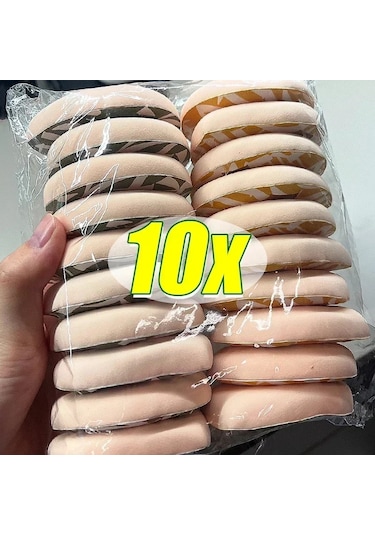 Süper Kalın Kozmetik Puf Büyük Boy Kapatıcı Fondöten Sünger