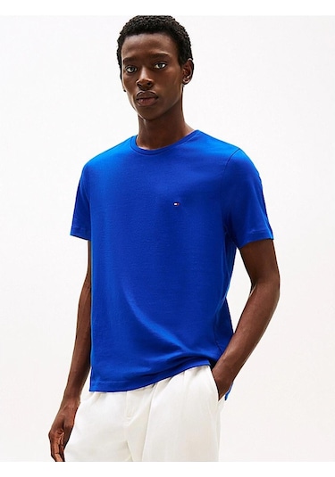 Tommy Hilfiger Erkek Yuvarlak Yaka Slim Fit Esnek Kumaş Uzun Kollu Mavi T-shirt Mw0mw39995-d03-13309 Mavi Tommy Hilfiger Erkek Yuvarlak Yaka Slim Fit Esnek Kumaş Uzun Kollu Mavi T-shirt Mw0mw39995-d03-13309 Mavi