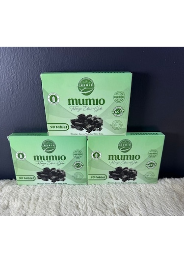 Mumio İçeren Takviye Edici Gıda 3 x 90 Tablet﻿﻿
