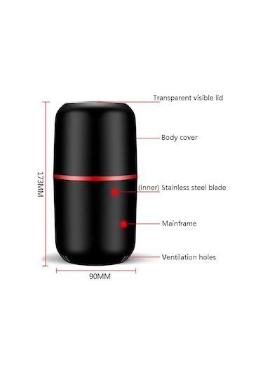 Sones Elektrikli Küçük Öğütücü Ev Baharat Çeşitli Tahıllar Çin Tıbbı Kahve Öğütücü 220v Ab Fişi