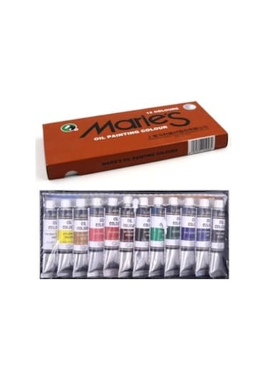 Maries Yağlı Boya 12 Li 12 ML