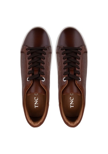 Tamer Tanca Kadın Hakiki Deri Taba Sneakers & Spor Ayakkabı 04 502 Bn Ayk Y25 Taba Taba