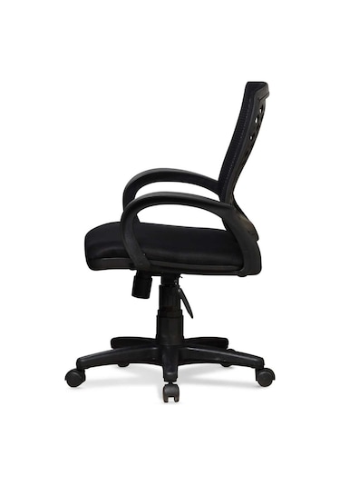 Ev Ve Ofis Çalışma Sandalyesi Bilgisayar Ve Sekreter Koltuğu Petek Model Siyah