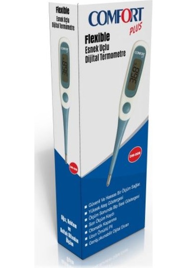 Comfort Plus DM-008 Dijital Flexible Esnek Uçlu Termometre