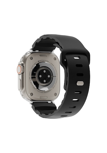 Apple Watch Ultra Kordon Seri 1/2/3/4/5 49mm Kd-143 Silikon Kordon