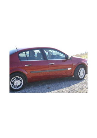 Renault Megane 2 Sedan Krom Cam Çıtası 4 Parça 2002-2010 Arası